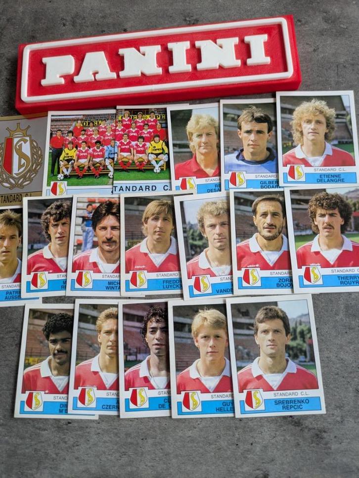 PANINI FOOTBALL 88 STANDARD LUIK  18 STICKERS 1988, Hobby en Vrije tijd, Stickers en Plaatjes, Nieuw, Verzenden