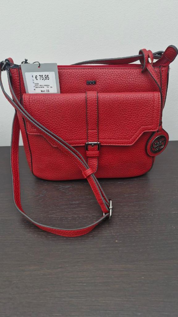 Schoudertas/Crossover BOO, Handtassen en Accessoires, Tassen | Damestassen, Nieuw, Schoudertasje, Rood, Ophalen of Verzenden