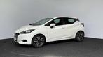 Nissan Micra 1.0 IG-T Tekna (bj 2019), Auto's, Nissan, Stof, Gebruikt, Wit, 5 deurs