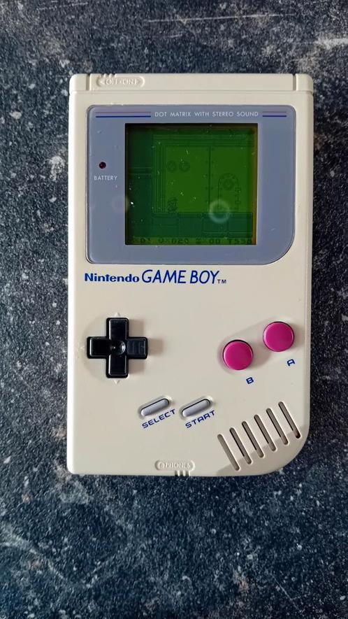 Nintendo Gameboy Classic (DMG-01), Consoles de jeu & Jeux vidéo, Consoles de jeu | Nintendo Game Boy, Utilisé, Enlèvement ou Envoi