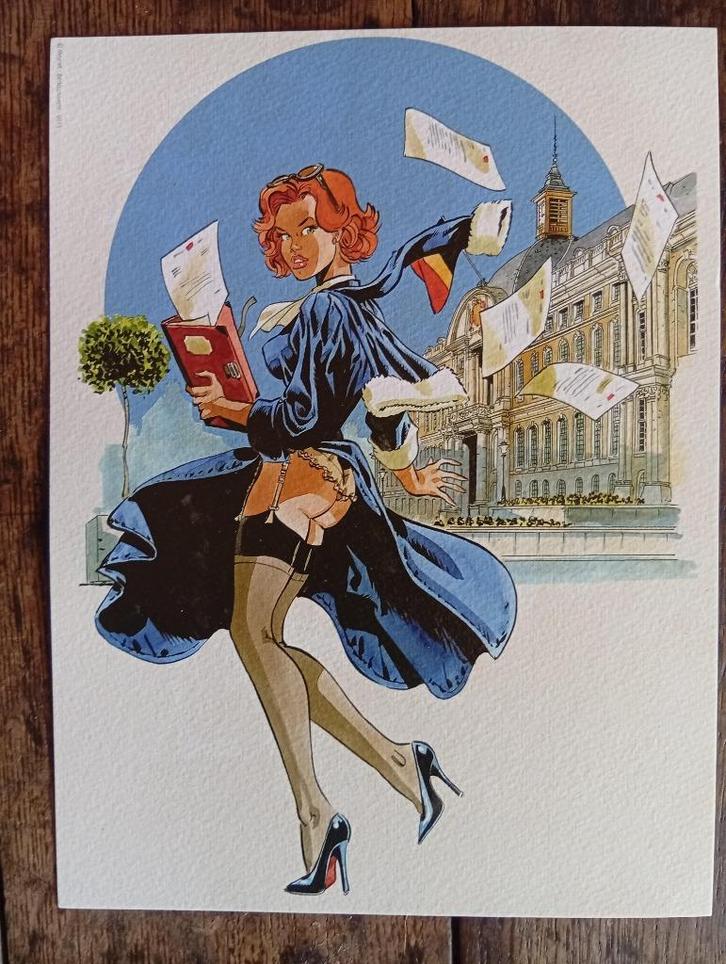 Ex-libris Felix Meynet (2015)., Verzamelen, Stripfiguren, Nieuw, Plaatje, Poster of Sticker, Overige figuren, Ophalen of Verzenden