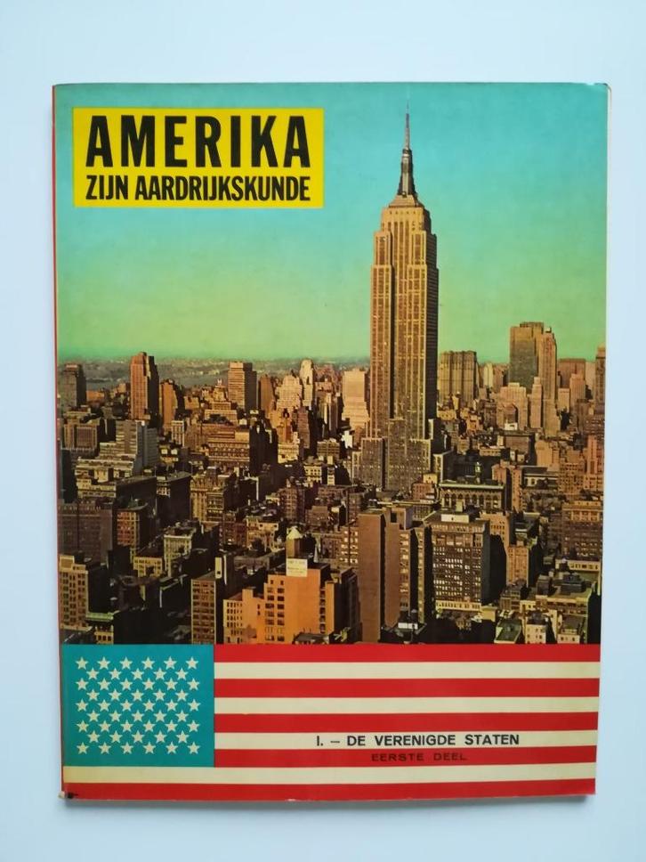 Amerika zijn aardrijkskunde: deel 1 (1961 / Kuifje's bon), Boeken, Prentenboeken en Plaatjesalbums, Ophalen of Verzenden