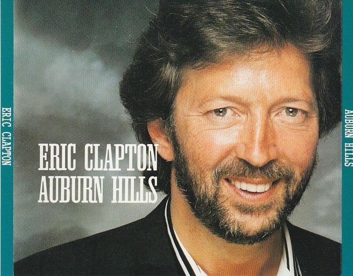 2 cd's - Eric Clapton - Auburn Hills - Detroit 1988, Cd's en Dvd's, Cd's | Rock, Zo goed als nieuw, Poprock, Verzenden