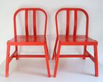 2 X vintage Ikea stoelen, Huis en Inrichting, Stoelen, Ophalen, Gebruikt, Twee, Rood