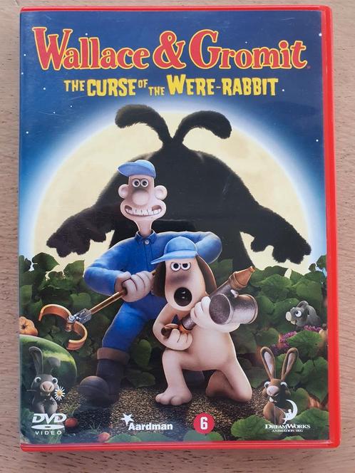 Wallace & Gromit - The curse of the Were-Rabbit, Cd's en Dvd's, Dvd's | Tekenfilms en Animatie, Gebruikt, Europees, Poppen of Stop-motion
