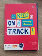 leerwerkschrift Keep on track, Enlèvement ou Envoi, Anglais, Van In, Utilisé