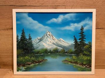 Schilderij berglandschap beschikbaar voor biedingen
