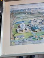 aquarel UCB Oostende, Enlèvement