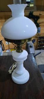 Tafellamp oud, Ophalen, Zo goed als nieuw, Glas, 50 tot 75 cm