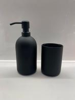 Badkamer accessoireset, Huis en Inrichting, Badkamer | Badtextiel en Accessoires, Ophalen, Gebruikt, Zwart, Overige typen
