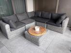 Loungeset, Tuin en Terras, Ophalen, Bank, Zo goed als nieuw, Loungeset