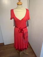 Rood roze dames jurk van Desigual maat L, Vêtements | Femmes, Robes, Comme neuf, Taille 42/44 (L), Rouge, Enlèvement ou Envoi