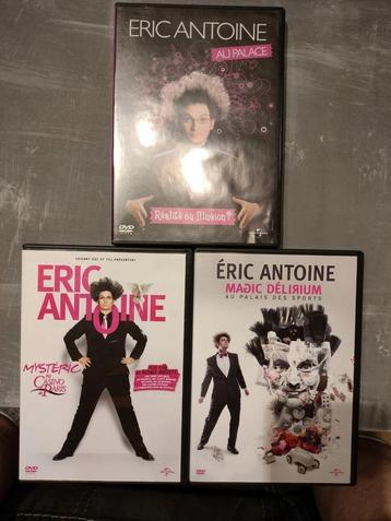 Eric Antoine 3 spectacles en DVD 