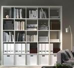 Ikea Kallax 5x5 étagère / armoire blanche, 25 à 50 cm, Avec tablette(s), 150 à 200 cm, Utilisé
