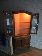 Hoek vitrinekast hoogte 190 cm hoek 66,50 cm op 66,50 cm, Enlèvement