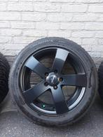 Mat zwarte weelworld velgen 16 inch 5x112, Ophalen, 16 inch, Winterbanden, Banden en Velgen