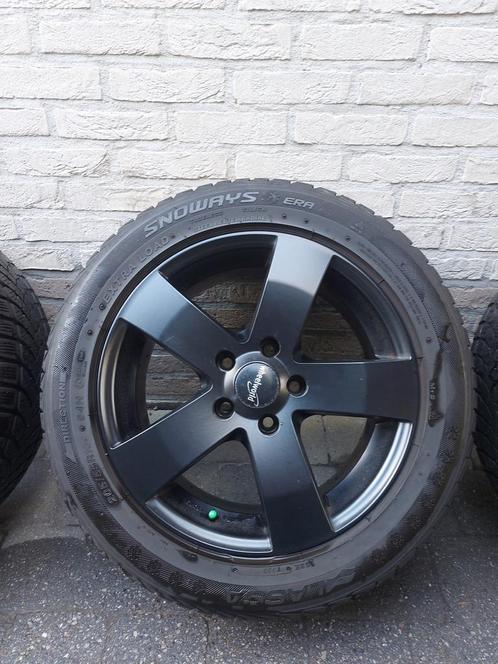 Mat zwarte weelworld velgen 16 inch 5x112, Auto-onderdelen, Banden en Velgen, Banden en Velgen, Winterbanden, 16 inch, Ophalen
