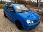 Volkswagen polo benzine AUTOMAAT, Auto's, Stof, Zwart, Blauw, Bedrijf