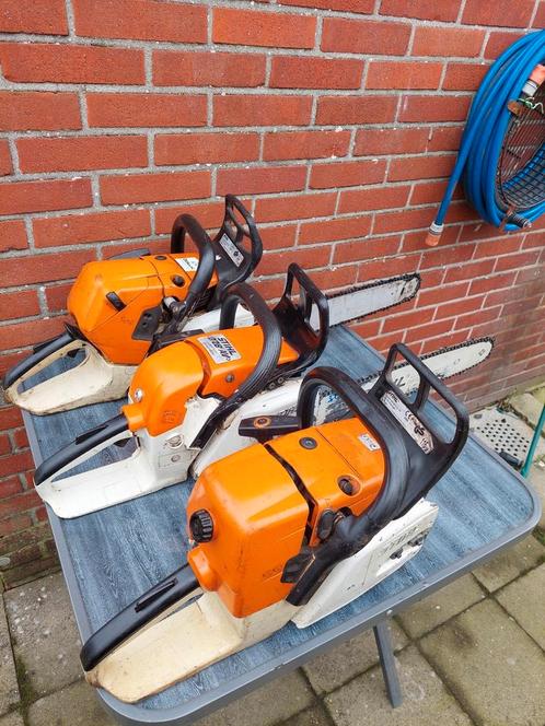 3 kettingzagen van stihl, Tuin en Terras, Hand-tuingereedschap, Gebruikt, Ophalen