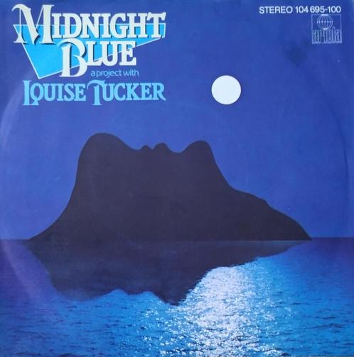 Louise Tucker  Midnight blue, Cd's en Dvd's, Vinyl Singles, Zo goed als nieuw, Single, Pop, Ophalen of Verzenden