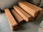 Laminaat MDF naturlijk hout kleur 70-80m2, Doe-het-zelf en Bouw, Vloerdelen en Plavuizen, Ophalen, Gebruikt, 10 m² of meer, Hout