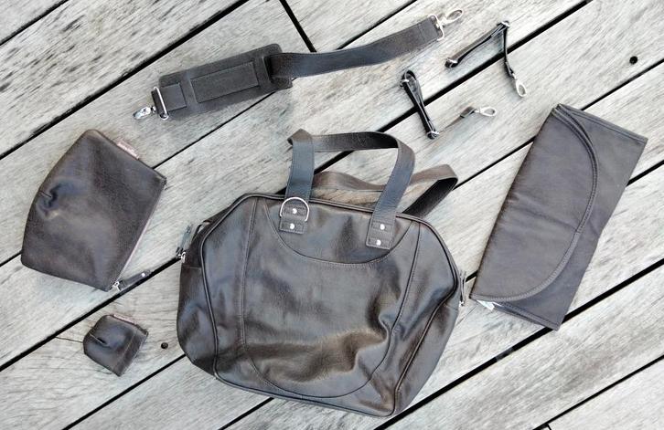 Luiertas „BABYMOOV” Bruin, Kinderen en Baby's, Luiertassen, Zo goed als nieuw, Schoudertas, Ophalen of Verzenden