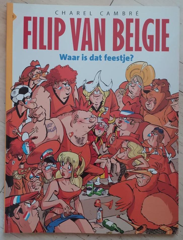 strip Filip van België, Livres, BD, Enlèvement ou Envoi