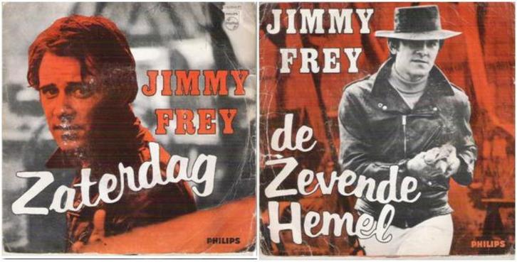 Jimmy Frey: "De Zevende Hemel"/"Zaterdag"/Jimmy Frey-SETJE!, Cd's en Dvd's, Vinyl | Nederlandstalig, Ophalen of Verzenden