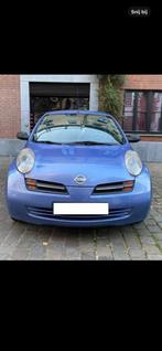 Nissan micra 2003, Auto's, Automaat, Blauw, 3 deurs, Micra