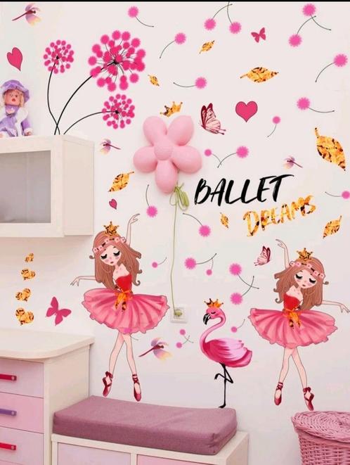 Nieuw en ongebruikt muursticker een Ballet Dreams met een ro, Kinderen en Baby's, Kinderkamer | Inrichting en Decoratie, Nieuw