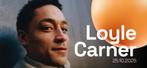 2 entrées concert Loyle Carner samedi 25/10 Forest National, Tickets en Kaartjes, Twee personen, Oktober