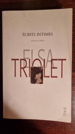 Elsa Triolet écrits intimes, Enlèvement ou Envoi, Comme neuf