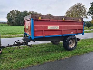 5 tons Le Grand kipper, deuren, geremde as kipkar kipwagen beschikbaar voor biedingen