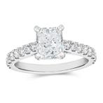 Nieuwe ring, 1,50 karaat,diamanttest positief!, Handtassen en Accessoires, Ringen, Wit, Nieuw, Ophalen of Verzenden, 17 tot 18