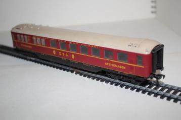 fleischmann ho voiture DSG avec système d'éclairage., Hobby & Loisirs créatifs, Fleischmann, Wagon, Envoi, Courant continu