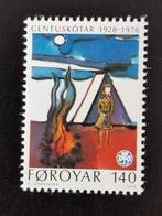 Faeroer / Foroyar 1978 - meisjes scouts,  gidsen **, Postzegels en Munten, Postzegels | Europa | Scandinavië, Ophalen of Verzenden