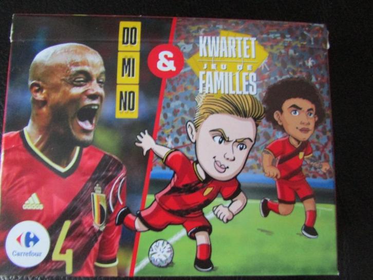 Rode Duivels Domino gezelschapsspel vanaf 8 jaar, Hobby en Vrije tijd, Gezelschapsspellen | Bordspellen, Nieuw, Een of twee spelers