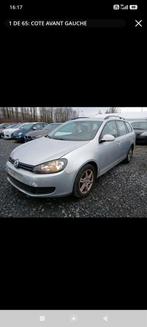 VW golf 6 stationwagen 1.6tdi 105 12/2010 190000km, Auto's, Volkswagen, Break, Onderhoudsboekje, Te koop, Golf