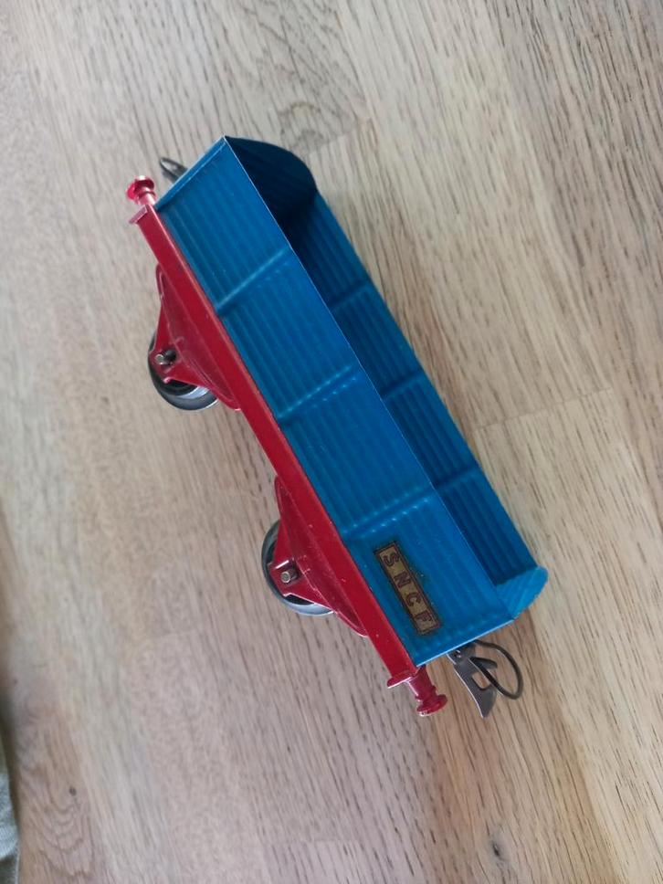 Wagon HORNBY bleu Ech. 0, Verzamelen, Speelgoed, Gebruikt, Ophalen of Verzenden