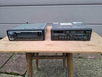 2 vintage autoradio's Panasonic / Ford