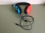 Hoofdtelefoon voor Nintendo switch met draad, Audio, Tv en Foto, Gebruikt, Over oor (circumaural), Draadloos, Ophalen