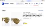 Zonnebril chanel vrouwen, Handtassen en Accessoires, Zonnebrillen en Brillen | Heren, Ophalen, Zo goed als nieuw, Zonnebril