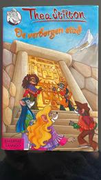 Thea Stilton De verborgen Stad, Ophalen of Verzenden, Gelezen, Geronimo Stilton, Fictie algemeen