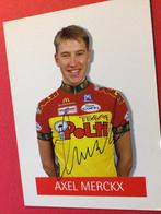 wielerkaart 1998 team polti  axel merckx signe, Verzenden, Zo goed als nieuw