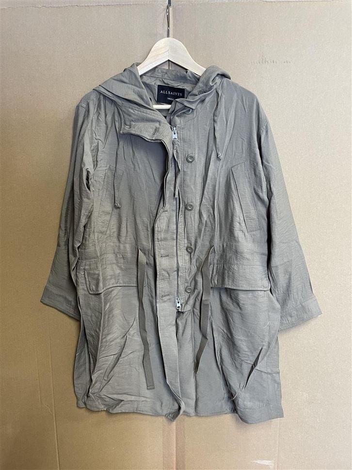Jas - Allsaints trench coat - maat S, Kleding | Dames, Jassen | Zomer, Zo goed als nieuw, Maat 36 (S), Ophalen of Verzenden