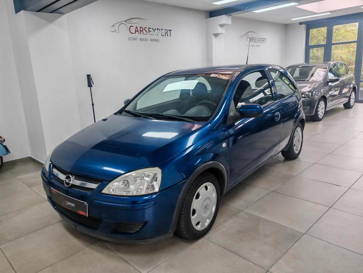 Opel corsa 1.2 essence, Auto's, Opel, Bedrijf, Te koop, Corsa, Benzine, Euro 4, Coupé, 3 deurs, Handgeschakeld, Blauw, Blauw, Ophalen