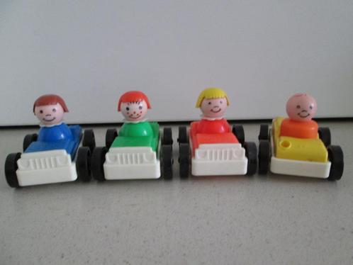 Vintage Fisher-Price autootjes met  bestuurder, Enfants & Bébés, Jouets | Fisher-Price, Comme neuf, Enlèvement ou Envoi