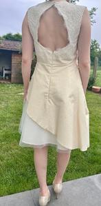 Feestjurk, Galajurk, Linea raffaelli, Beige, Zo goed als nieuw