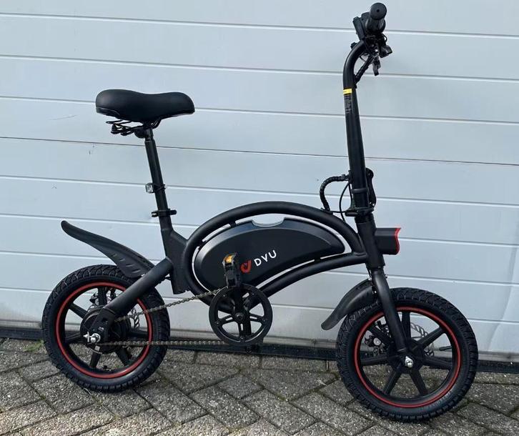 DYU D3F 14 inch elektrische vouwfiets – 250w – 25km per uur, Fietsen en Brommers, Elektrische fietsen, Nieuw, Overige merken, 30 tot 50 km per accu