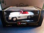 Bburago Mercedes Benz 300sl roadster 1957 1:18, Comme neuf, Enlèvement ou Envoi